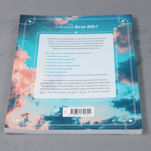 Manifesting Dreams An Intention-Setting Guided 60-Day Manifestation Journal - Picture 3 of 6